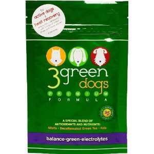  3 Green Dogs Stress Recovery Pack   8 Servings Pet 