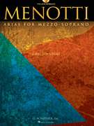 Menotti Arias for Mezzo Soprano 8 Arias from 5 Operas BOOK W/CD  
