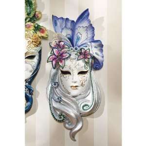   Italian Carnival Venetian Butterfly Wall Mask Sculpture Home