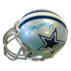  Tony Dorsett Autographed Mini Helmet   Autographed NFL 