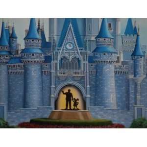   Disney Cinderella Castle Hand Signed Art Larry Dotson 