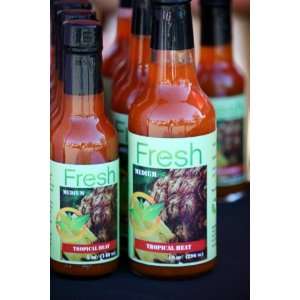 Tropical Heat Hot Sauce   Organic Ingredients   Mild 5 oz  