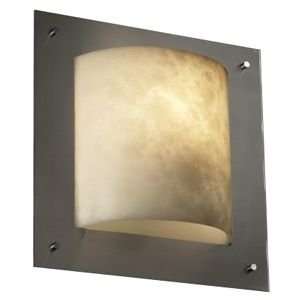  Clouds Framed Square Wall Sconce by Justice Design Group 