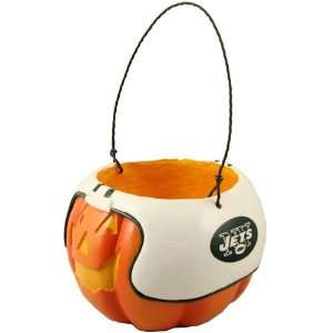  New York Jets Halloween Pumpkin Bucket