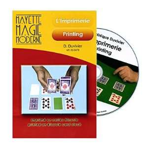  Magic DVD Printing (With DVD) by Dominique Duvivier 