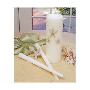  Beach Unity Candle & Tapers Set    Home 