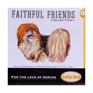    Baby Lock Embroidery Design CD   Faithful Friends 1