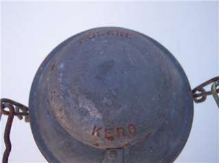 Vintage Adlake Embossed ACL Railroad Lantern With Blue Kopp Lense NOS 