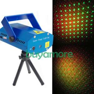 Red & Green Laser Star Projector DJ Show Stage Lighting  