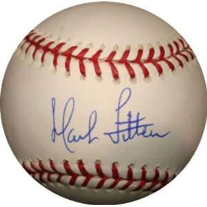  Mark Littell autographed Baseball