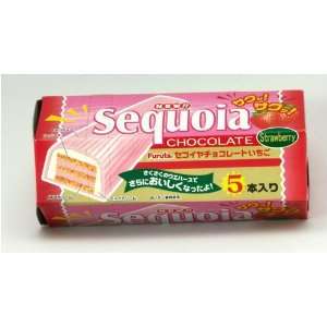 Furuta Sequoia Chocolate Strawberry Wafer  Grocery 