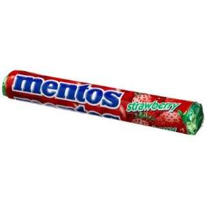  Mentos 1.32 oz Rolls, 30 ct, Strawberry Candy (Quantity of 