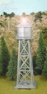 lighted water tower scale model power  
