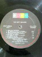 Soft Machine Record LP Moving Parts Wheel   1968 Psych  