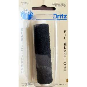    Dritz Elastic Thread Black (36 Yards) Arts, Crafts & Sewing