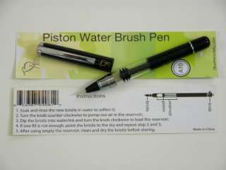 A10 Piston Fill Fountain Brush Pen *NEW Water Brush Pen  