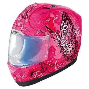 Icon Womens Alliance Chrysalis Helmet   X Small/Pink 
