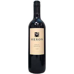  2009 Heron Mendocino Merlot 750ml Grocery & Gourmet Food