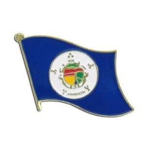  Minnesota Flag Lapel Pin Patio, Lawn & Garden