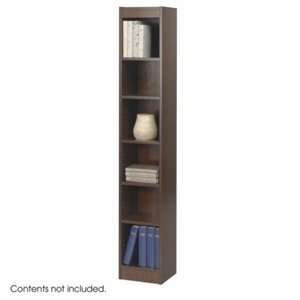 Safco Products   6 Shelf Veneer Baby Bookcase, 12W   1511WL   Color 