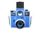   GTLR Twin Lens Reflex Medium Format Film Blue Plastic Toy Camera LOMO