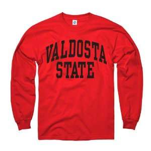  Valdosta State Blazers Red Arch Long Sleeve T Shirt 