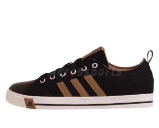 Adidas Premier Low Black Khaki White New 2012 Mens Casual Tennis Shoes 