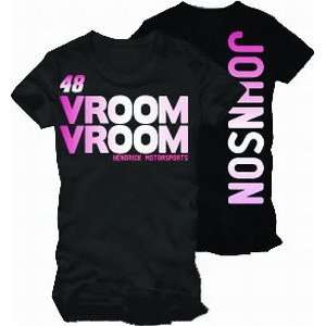    Jimmie Johnson 2009 Spring Ladies Vroom Tee, Large 