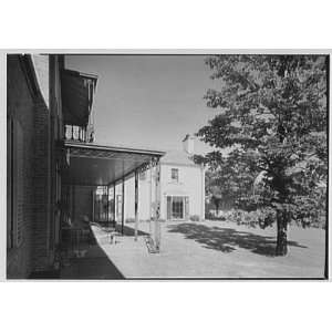   , residence in Amenia, New York. North facade I 1944
