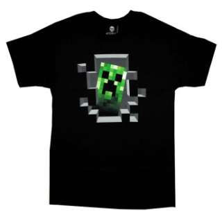   shirt featuring a cool Minecraft design of the iconic Creeper enemy