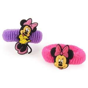  Lets Party By Disney Minnie Mouse Hair Ponies Assorted 