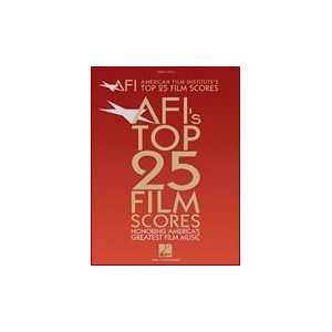  American Film Institutes Top 25 Film Scores   Piano/Vocal 
