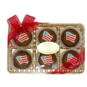 American Flag Themed Milk Chocolate Grocery & Gourmet Food
