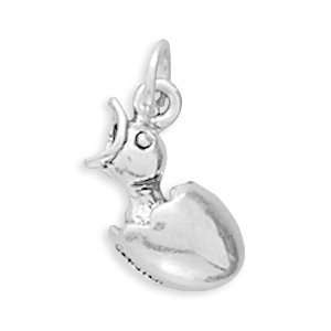  Sterling Silver Egg with Chick Charm West Coast Jewelry Jewelry