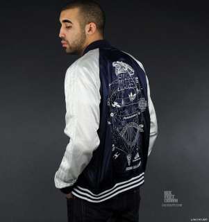 New %Adidas Originals x Superstar Star Wars Satin Jacket L  