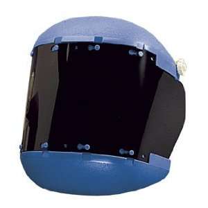  IR Face Shield Blue Plastic Crown and Chin Protector with 
