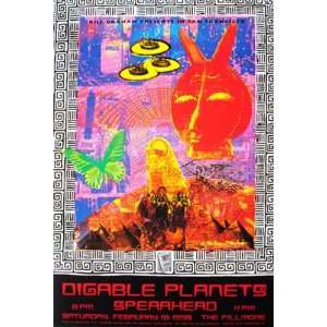  Digable Planets Spearhead Fillmore Concert Poster 96