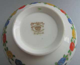 Bognor, Royal Albert, Hand Painted Gilded Sugar bowl 5  