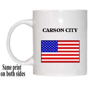  US Flag   Carson City, Nevada (NV) Mug 
