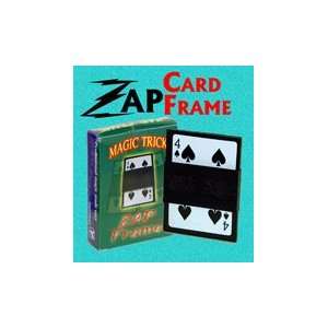  Zap Card Frame Visual Cards Magic Trick Illusions Set 