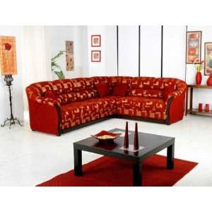  Vig Furniture Kapadokya Red Modern Sectional Sofa