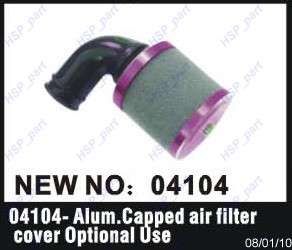 HSP 04104 Anodized Alloy Cap Air Filter Tyrannosaurus  