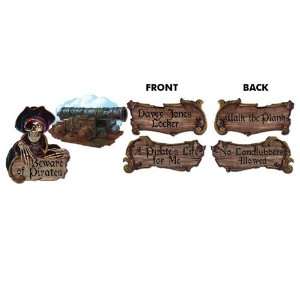 Beistle Company 28062 Pirate Cutouts 4 count