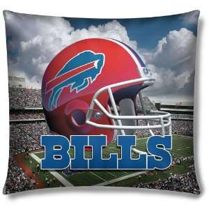  Buffalo Bills NFL Photo Real Toss Pillow (18 x18 ) Sports 
