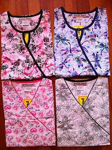 New Nursing Scrub TOPS, 4 tops to choose from, XS 2XL, More you buy 