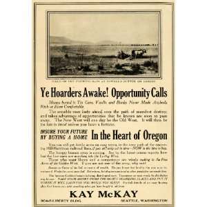  1911 Ad Kay McKay Real State Oregon Farming Houses 