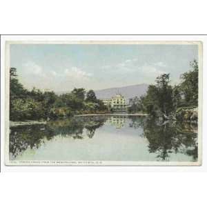   Reprint Fabyan House from Ammonoosuc, White Mountains, N.H 1898 1931