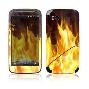 HTC Sensation 4G Decal Skin Sticker   Furious Fire