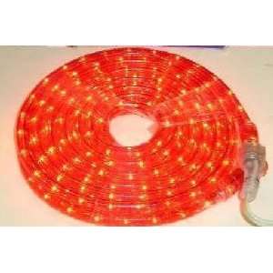 Solid Burning Red Christmas Red Rope Lights 12 Feet   Can 