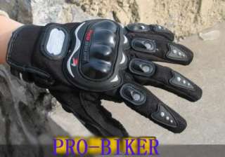 NEW Motorcycle Biker Motocross Racing Gloves Black XL  